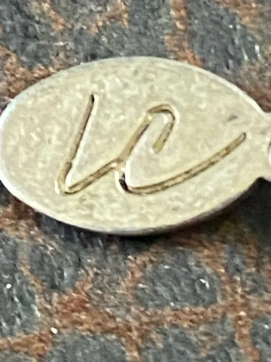 Liz Claiborne dark pearl acorn Necklace and Black Hematite dog tag necklace set - Picture 11 of 11